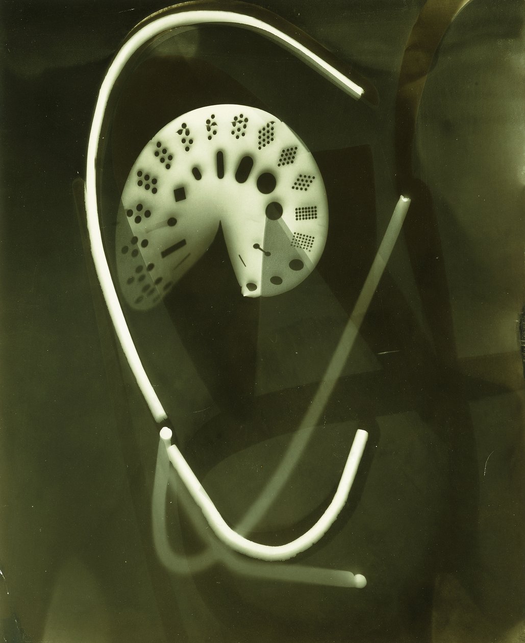 Photogram by Laszlo Moholy Nagy