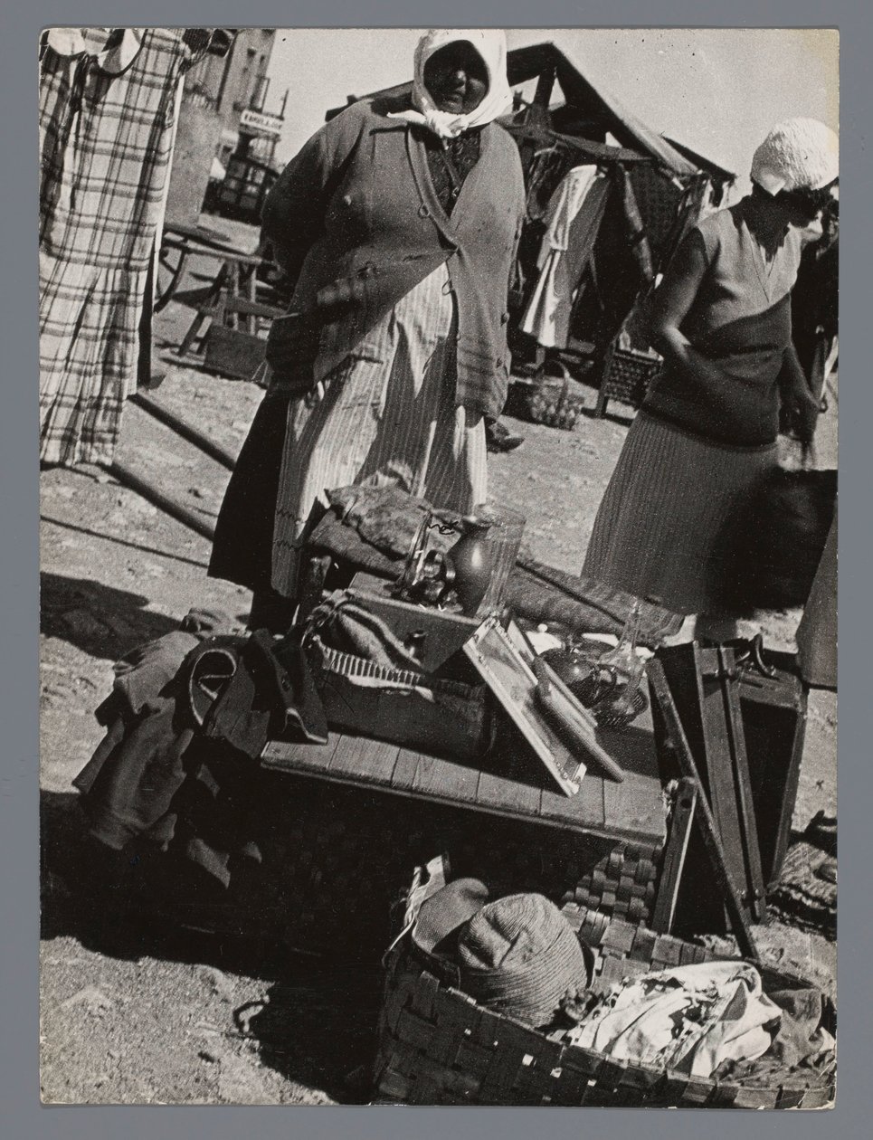 Flea Market in Turku, Finland by Laszlo Moholy Nagy
