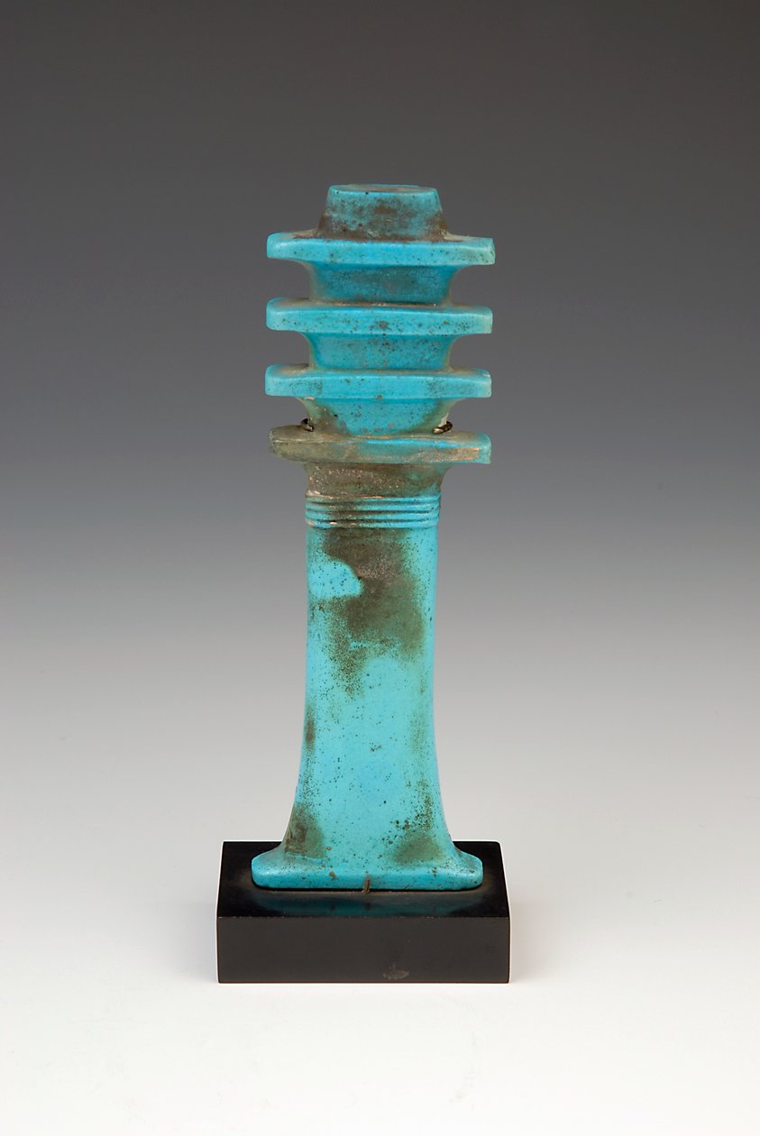 Djed Pillar Amulet by Late Period Egyptian