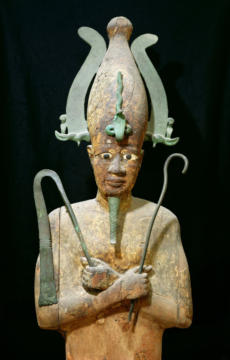 Statue of the Cult of Osiris by Late Period Egyptian