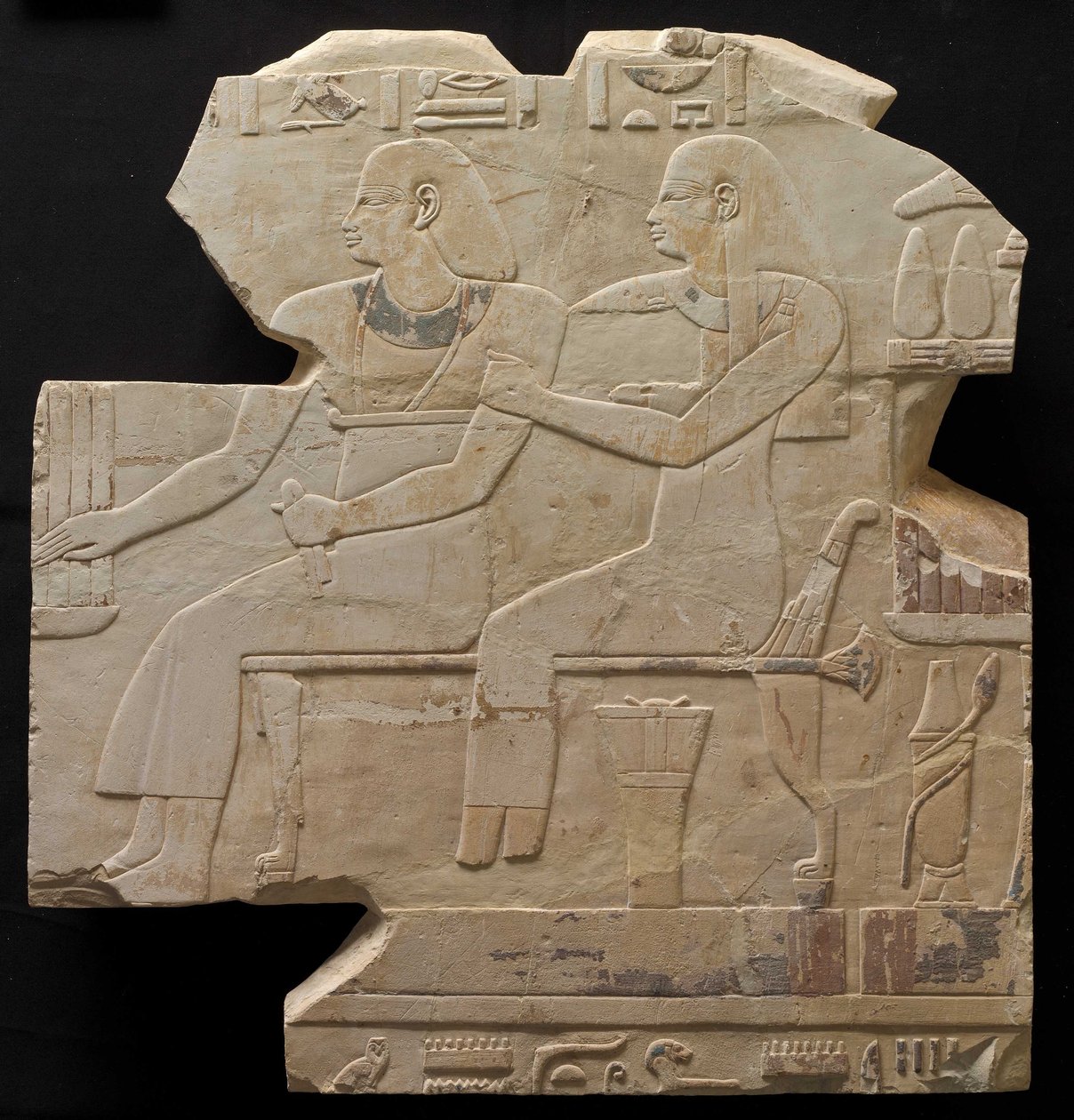 Seated Couple: Mentuemhat