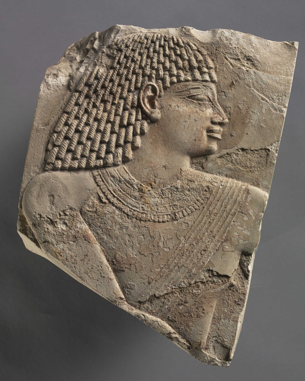 Small Head of a Man, c.667-647 BC by Late Period Egyptian