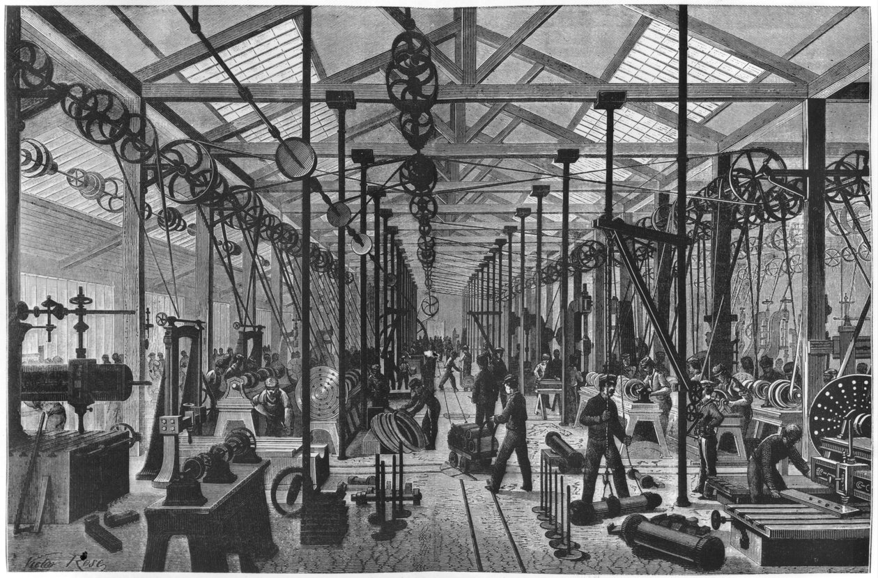 The forges of Ivry, illustration from 