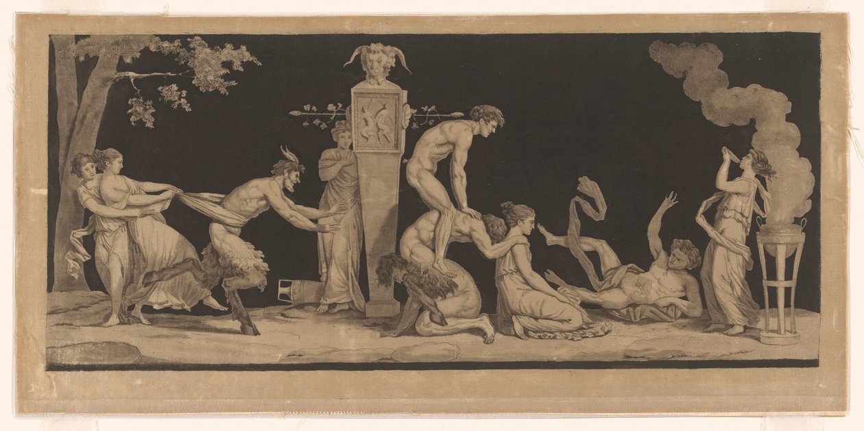 Bacchanal by Laurent Guyot (attributed to)