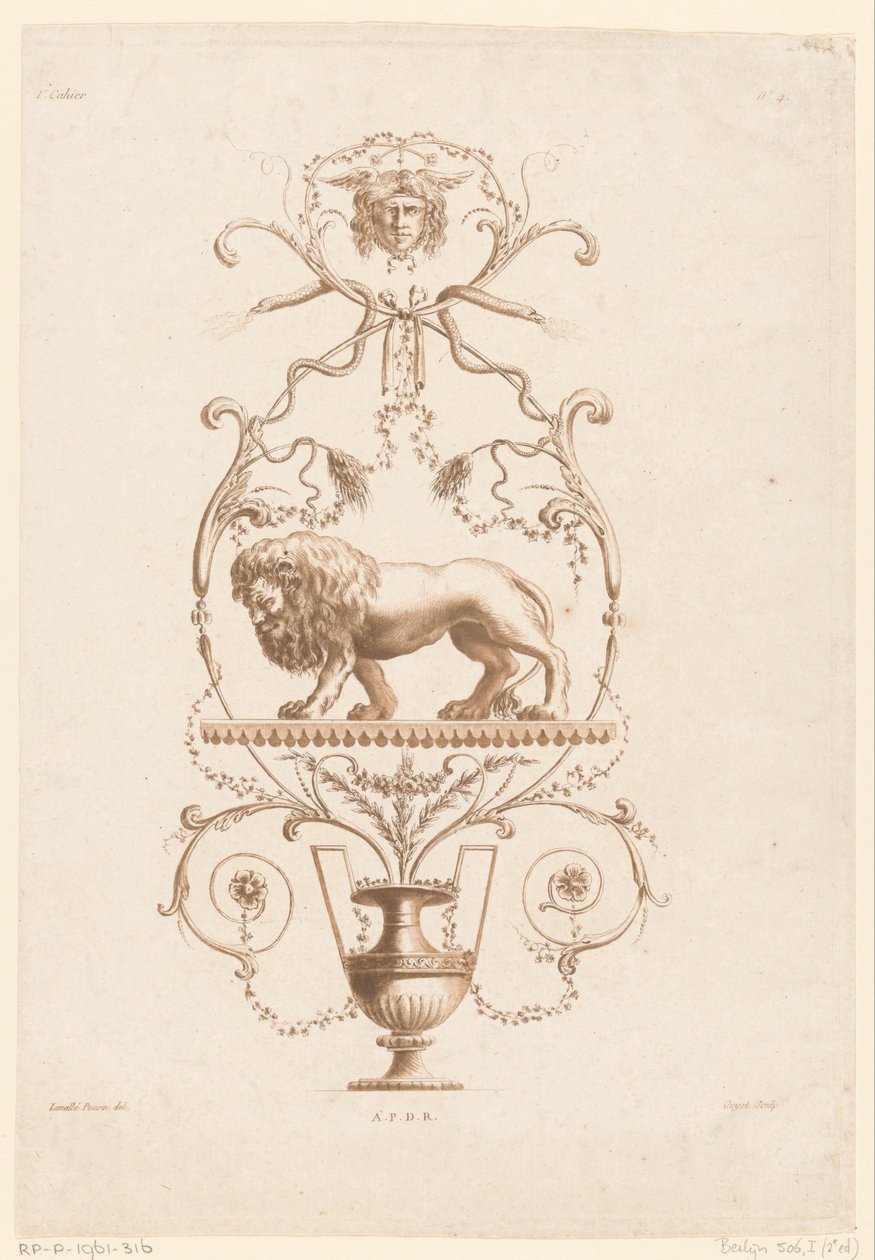 Arabesques and Lion (Premier Cahier d