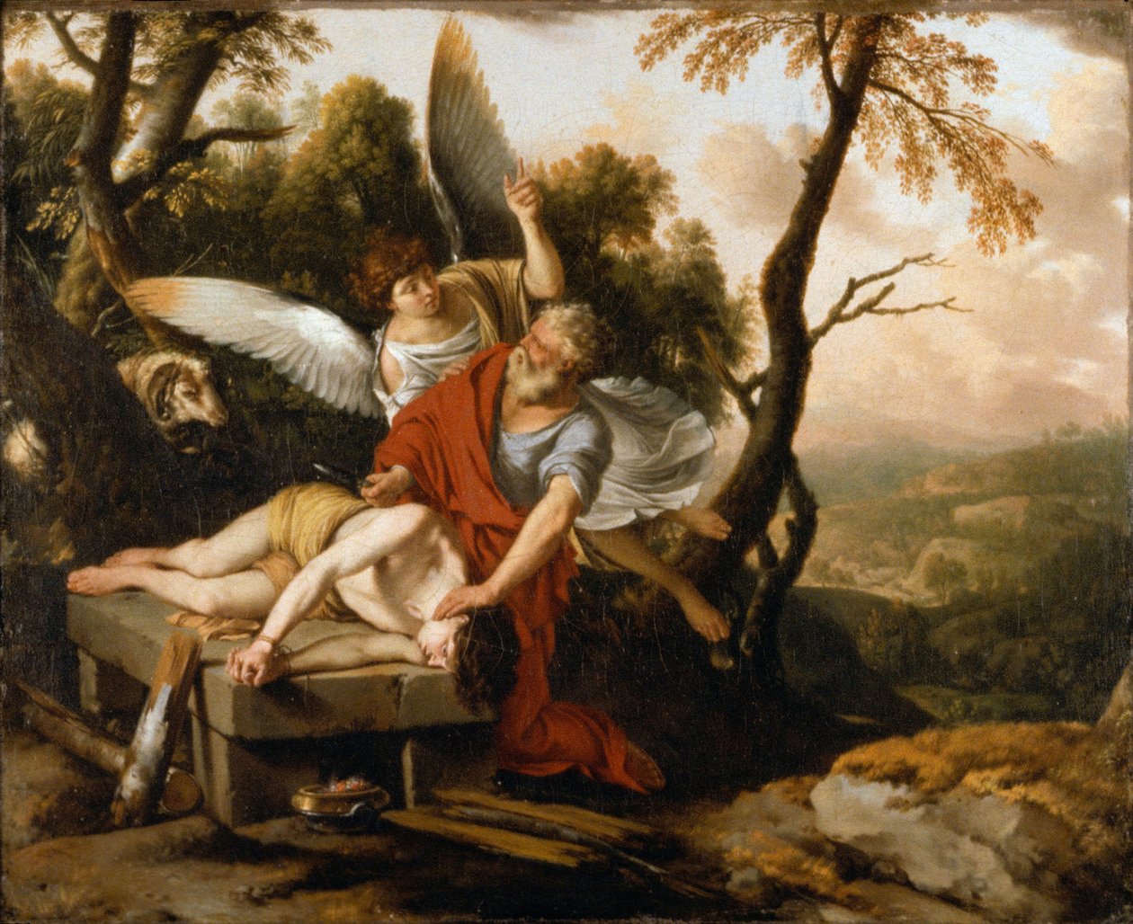 The Sacrifice of Isaac by Laurent de la Hyre