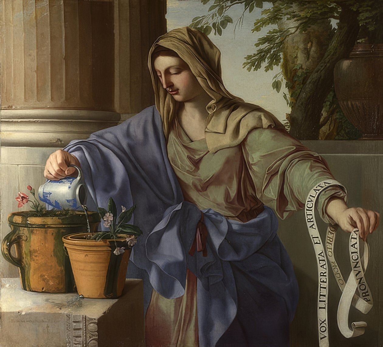 Allegory of Grammar by Laurent de la Hyre