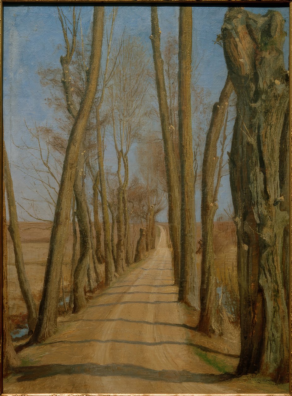 Avenue at Ydernaes. Gavnø by Laurits Andersen Ring