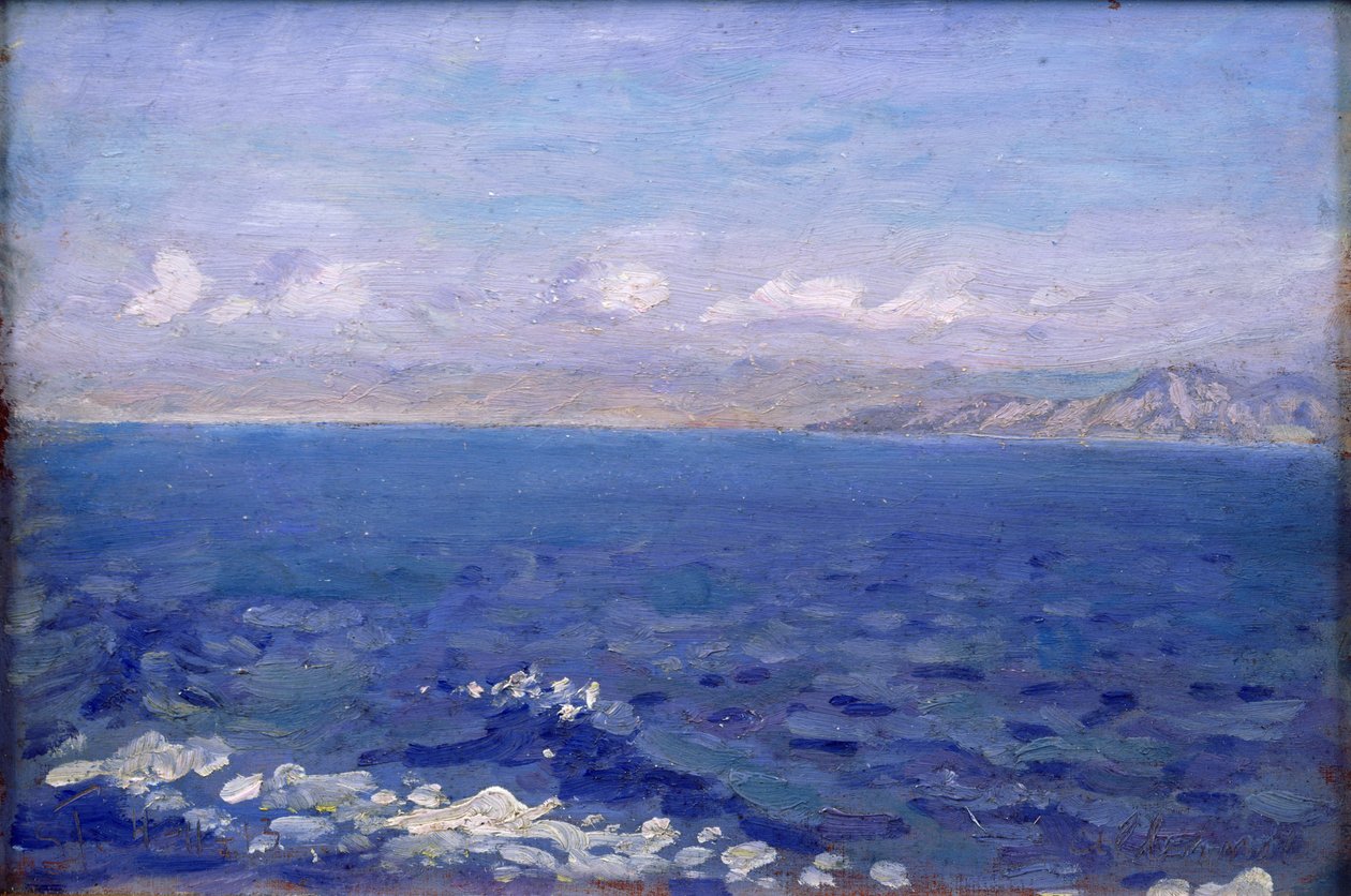 The Albanian Sea by Laurits Regner Tuxen