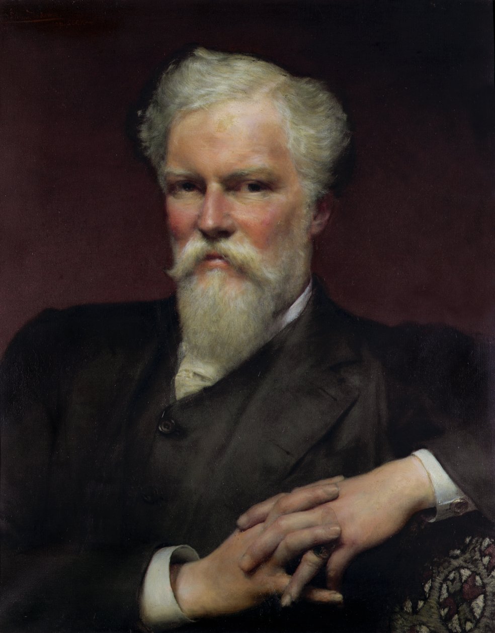 Portrait of Sir Alfred Waterhouse by Lawrence Alma Tadema