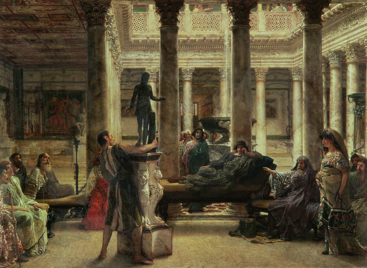 Roman Art Lover, 1870 by Lawrence Alma Tadema