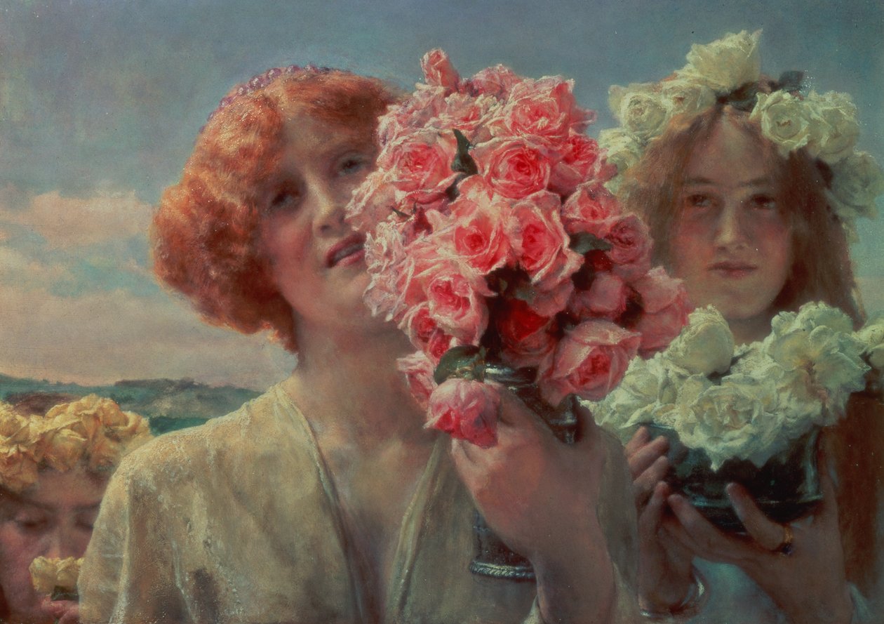 Summer Offering, 1911 by Lawrence Alma Tadema