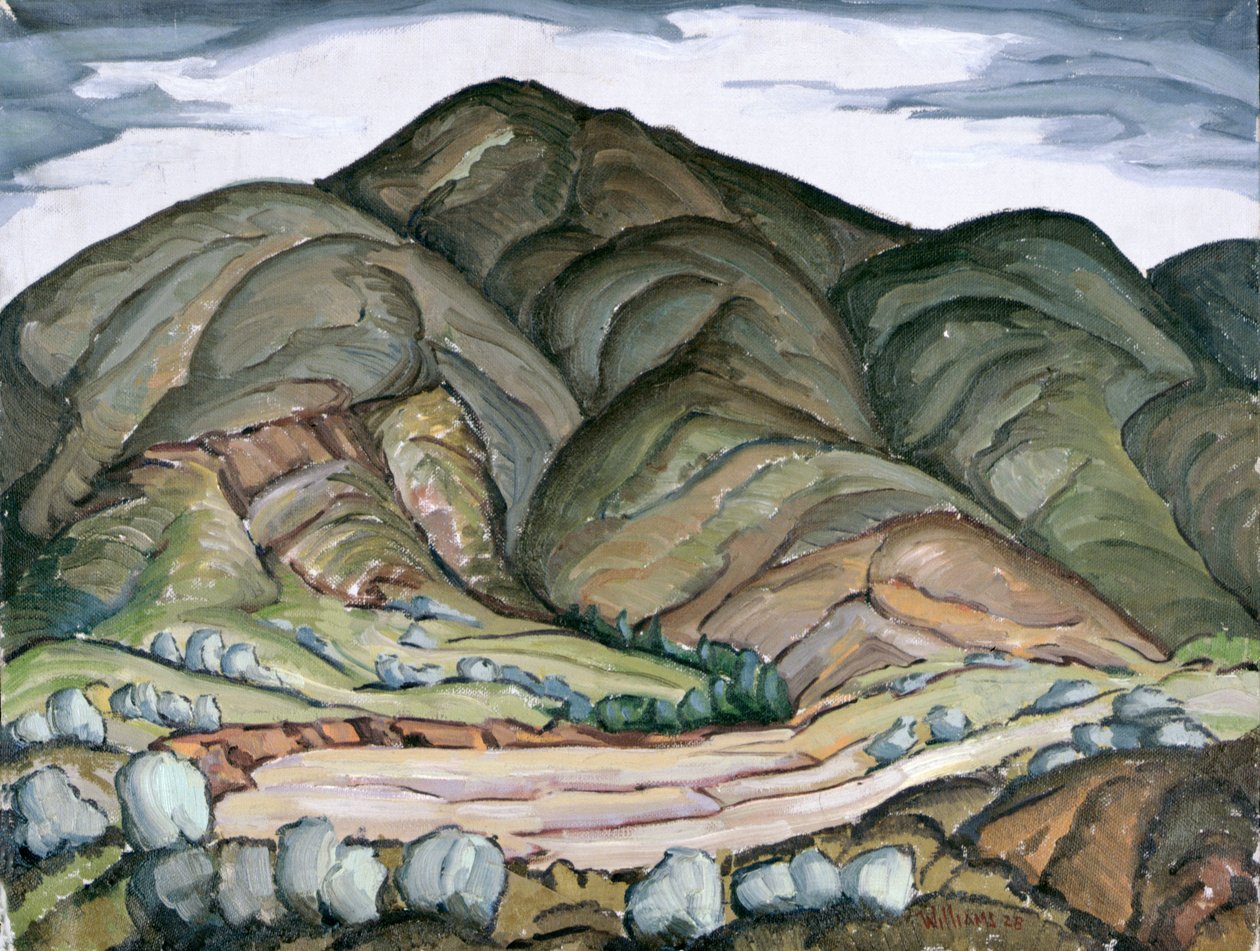 Socorro Mountains, 1928 by Lawrence Williams