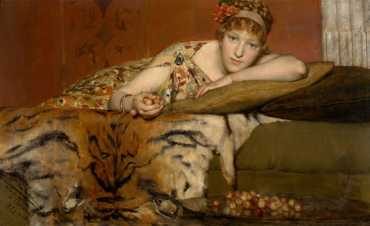 Cherries by Lawrence Alma Tadema