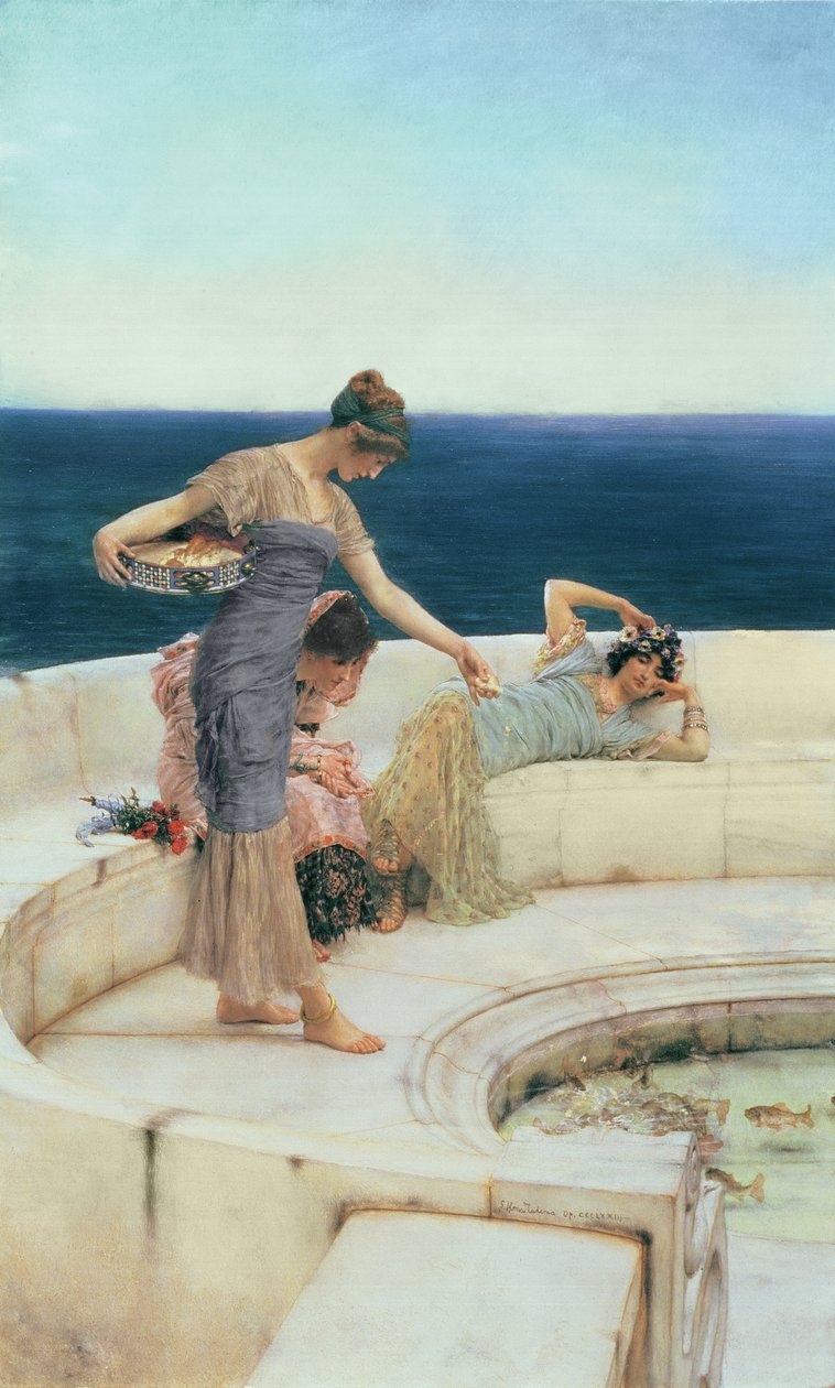 Silver Favourites by Lawrence Alma Tadema