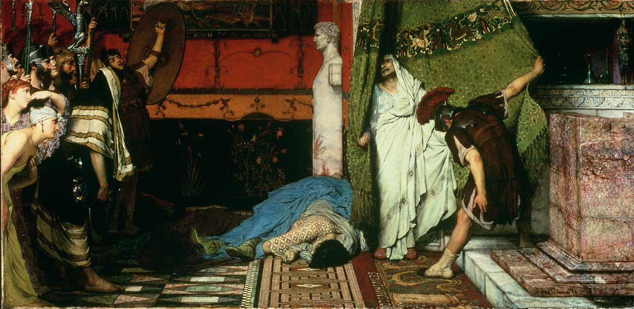 A Roman Emperor, AD 41 - Claudius by Lawrence Alma Tadema