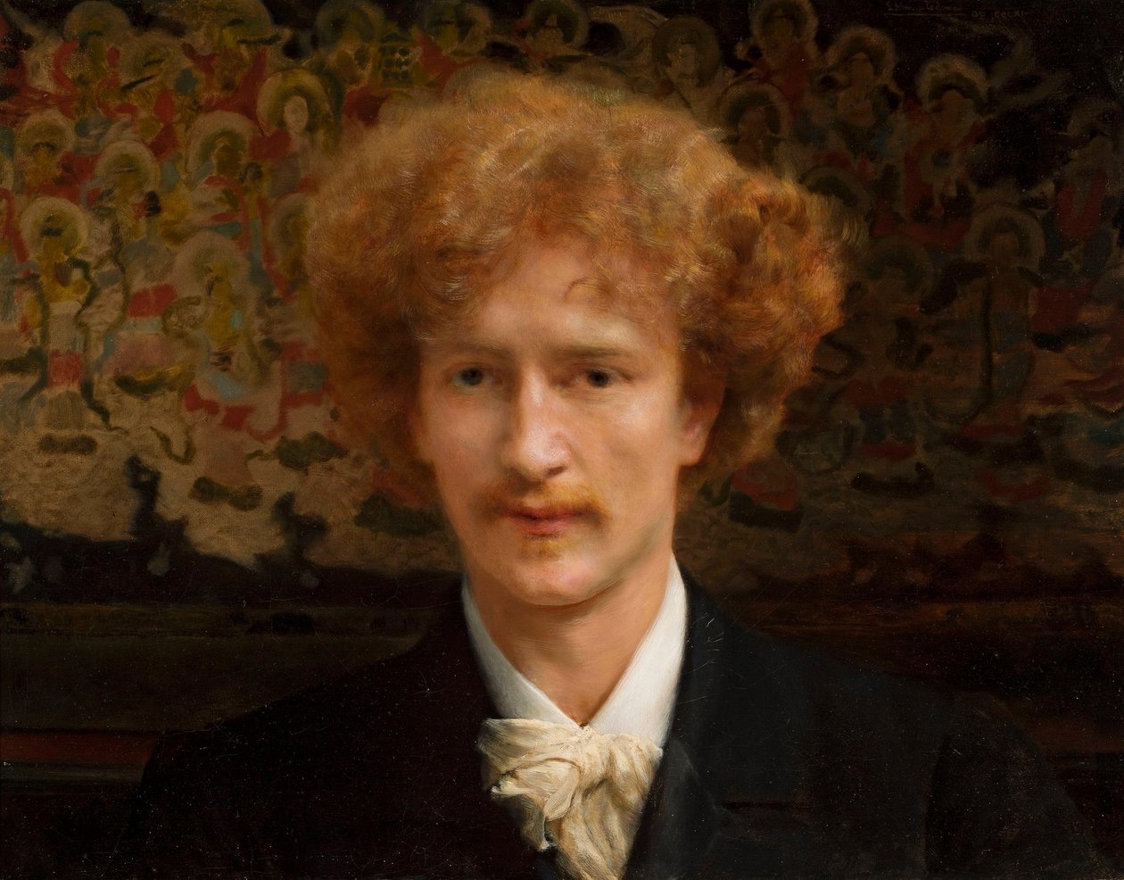 Portrait of Ignacy Jan Paderewski (1860–1941) by Lawrence Alma Tadema