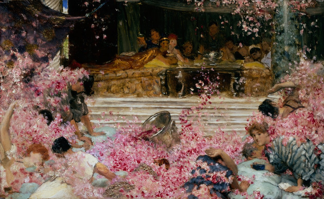Study for The Roses of Heliogabalus by Lawrence Alma-Tadema