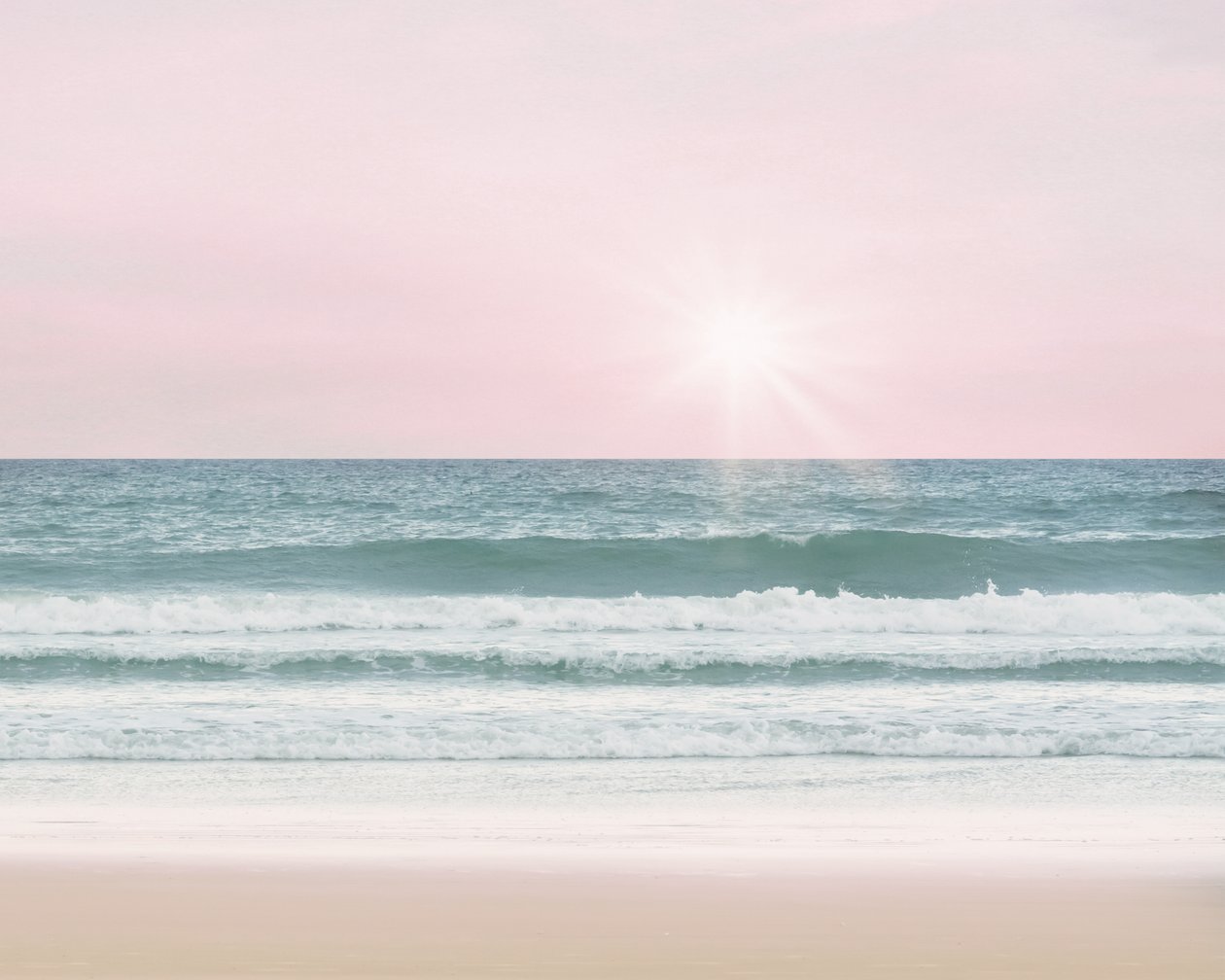 Pink Beach by Leah Straatsma