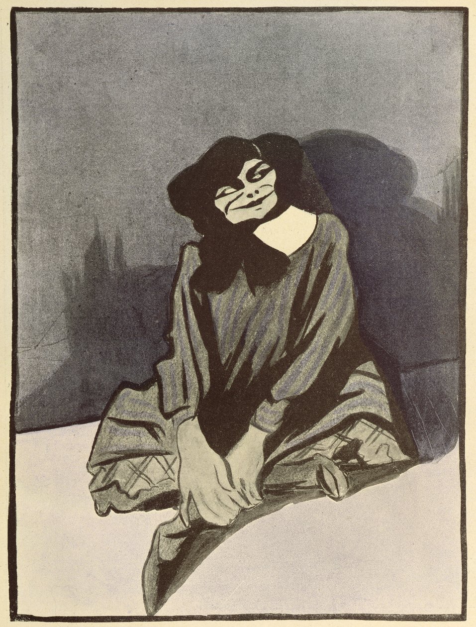 Caricature of Colette, from 