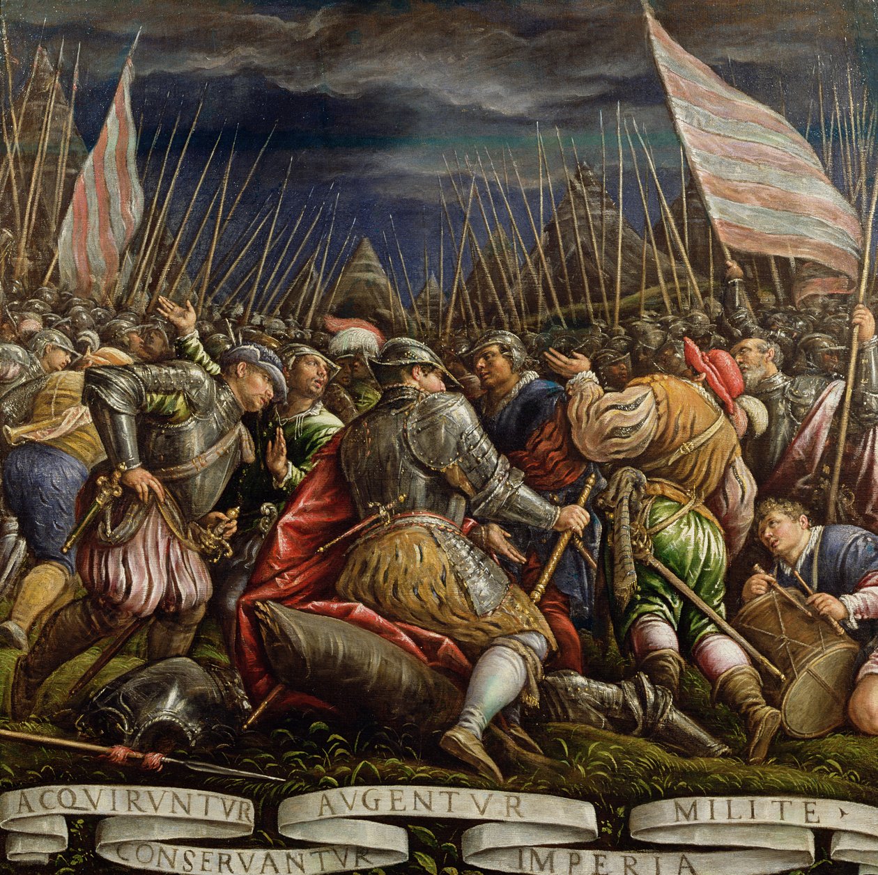 A Council of War by Leandro da Ponte Bassano