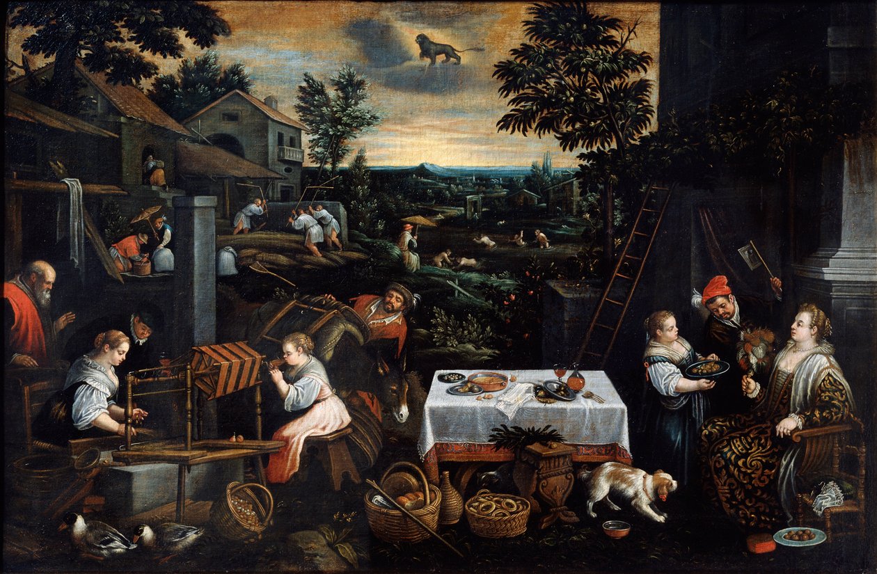 July from the series The Seasons by Leandro Bassano