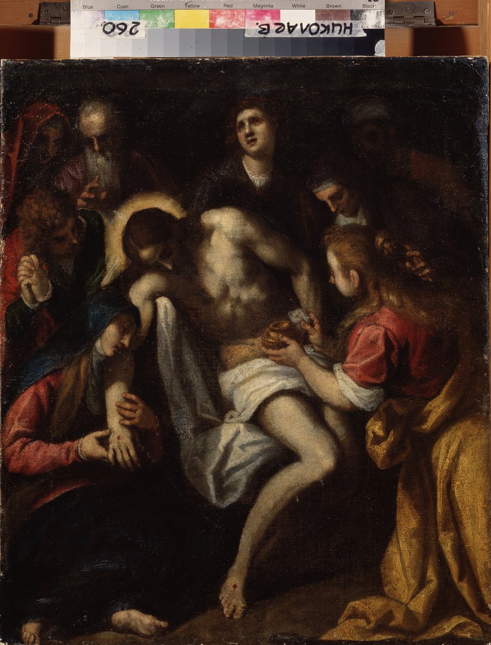 The Lamentation by Leandro da Ponte Bassano
