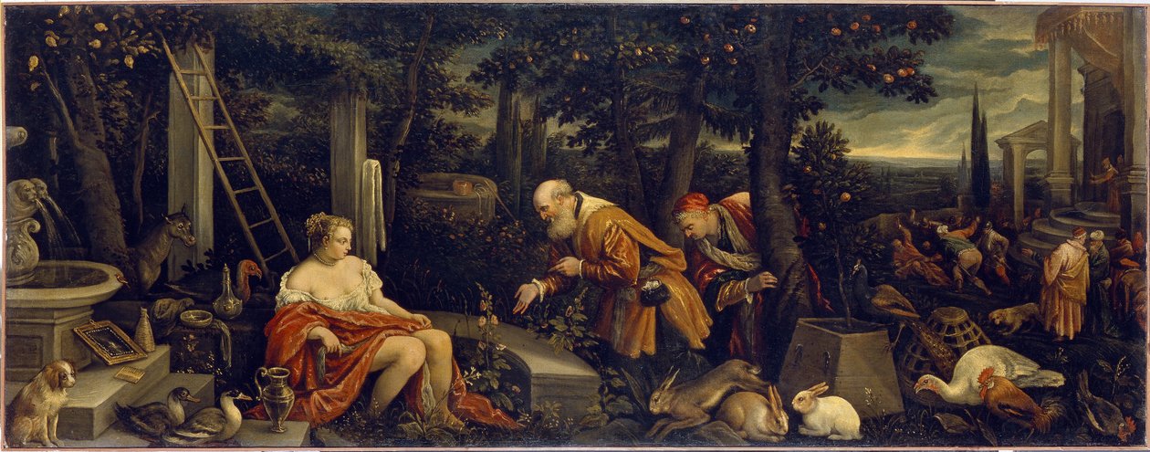 Susanna and the Elders by Leandro da Ponte Bassano