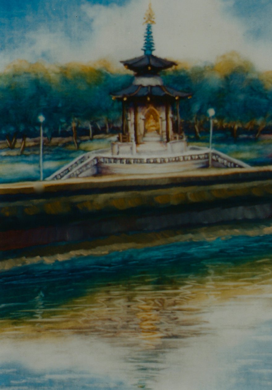 Peace Pagoda, 2005, Battersea Park by Lee Campbell