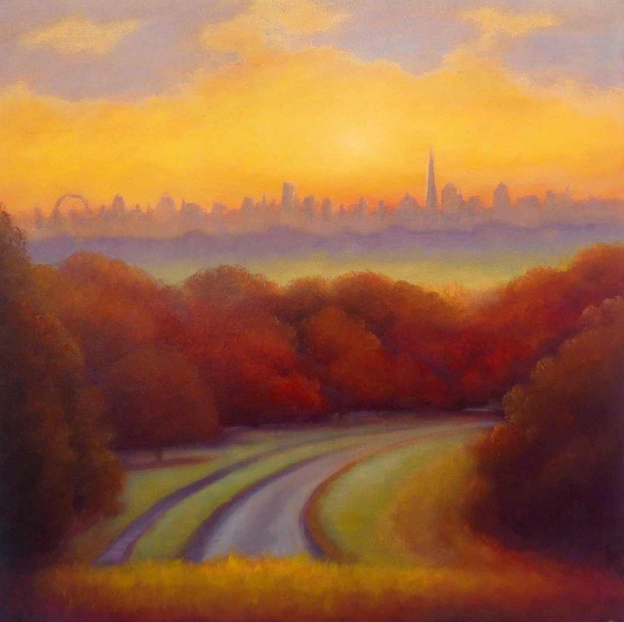 Autumn Dawn Richmond Park, 2023 by Lee Campbell