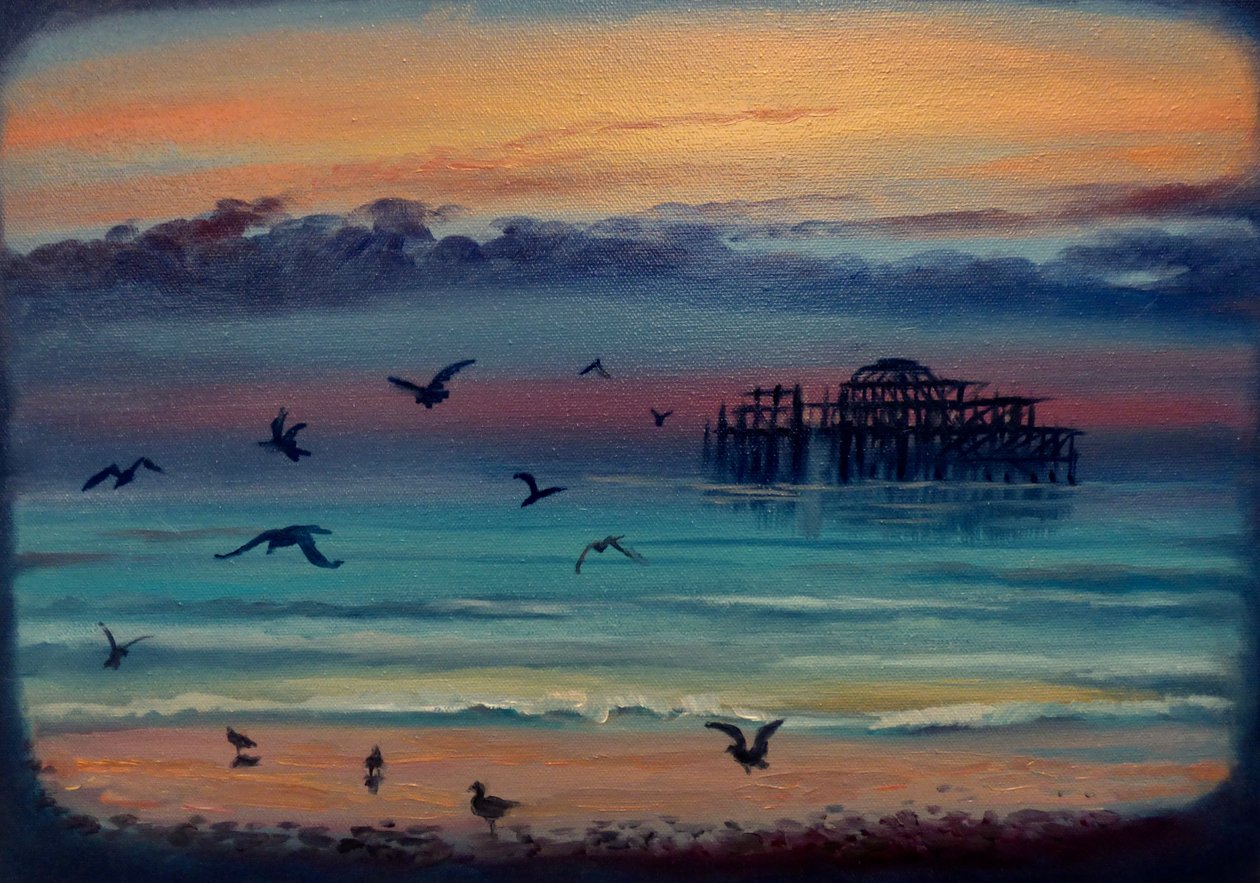 Brighton Stormy, 2023 by Lee Campbell