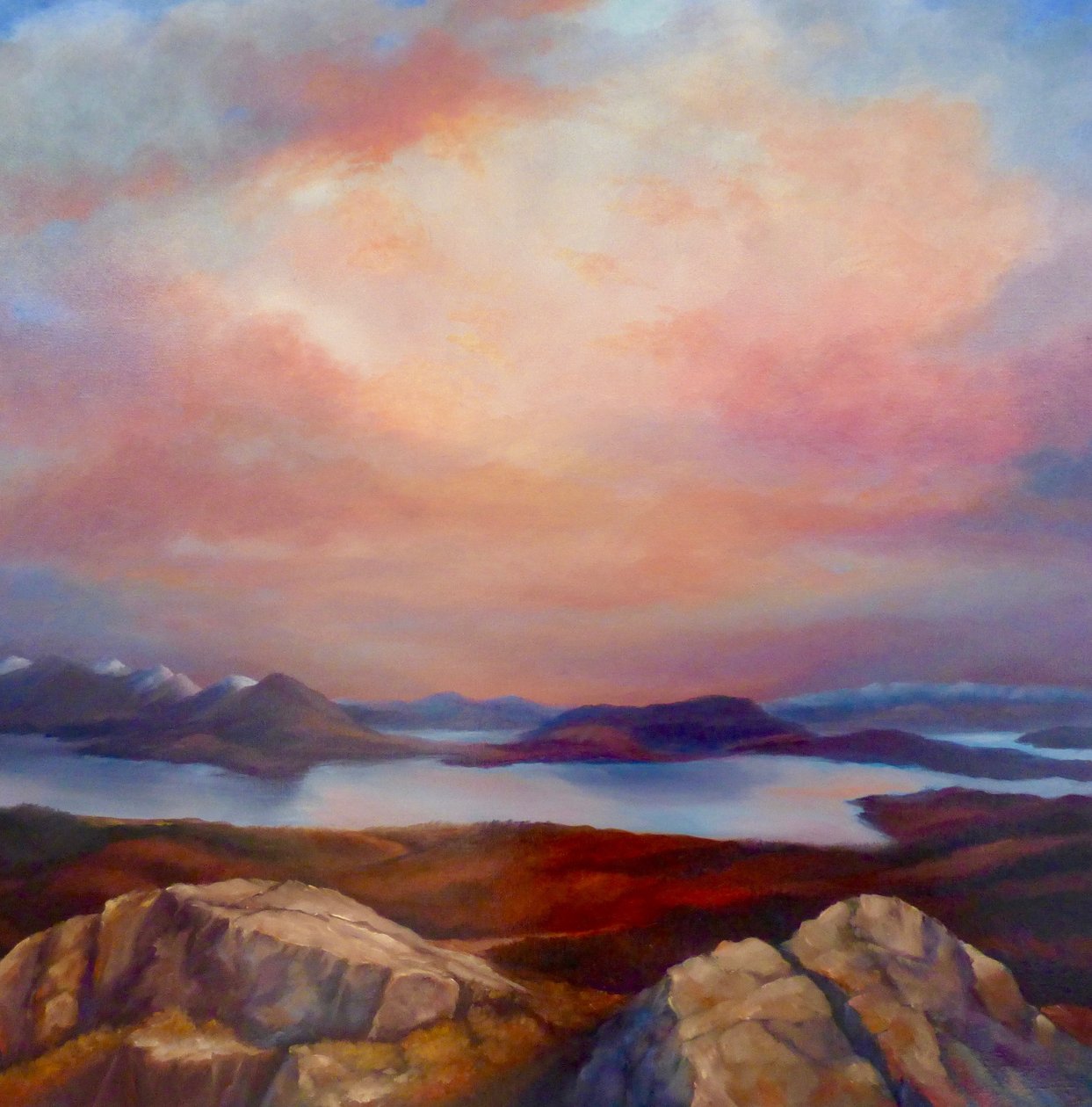 Highland Loch by Lee Campbell