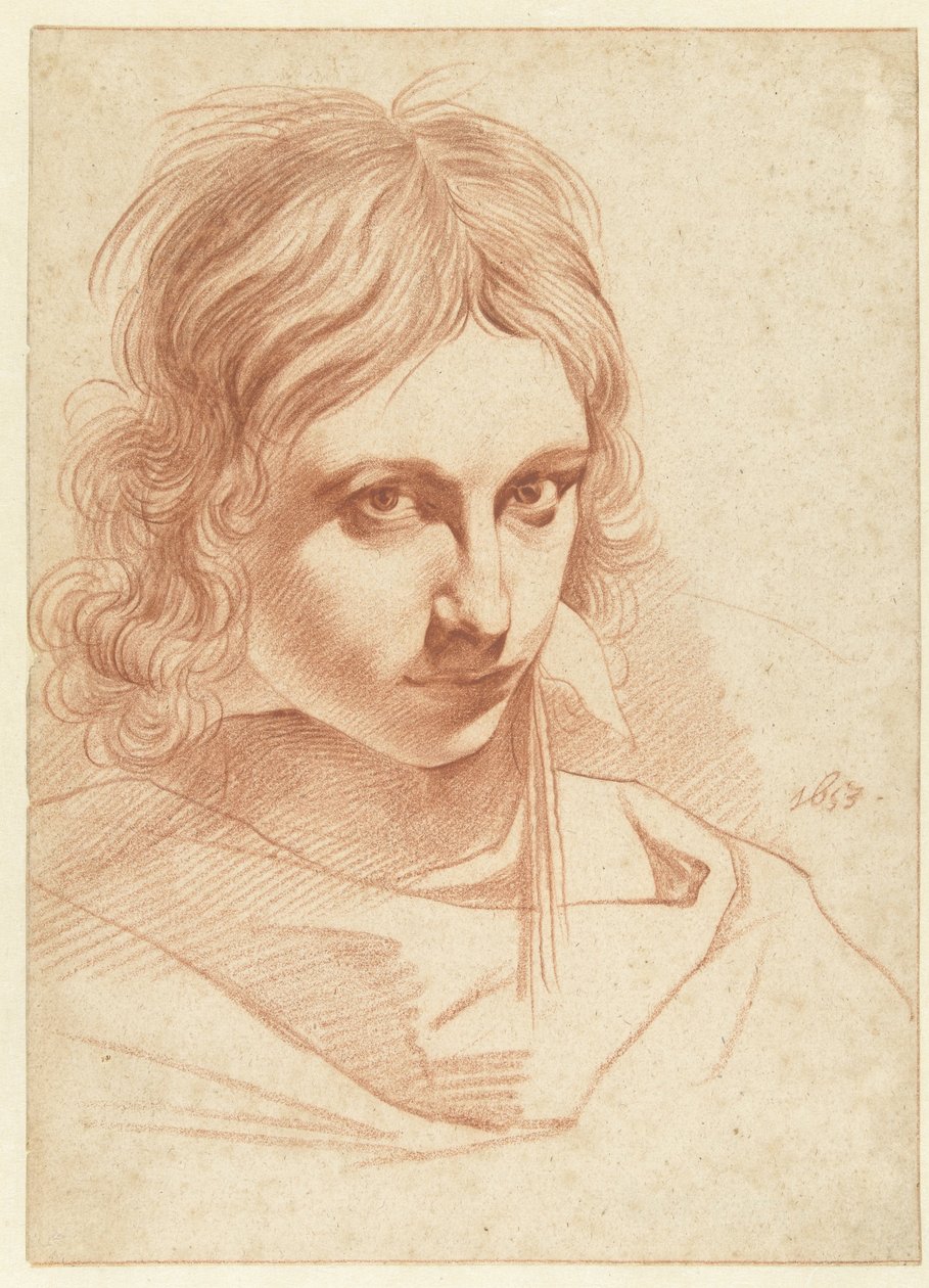Self-Portrait of Leendert van der Cooghen (?) by Leendert van der Cooghen