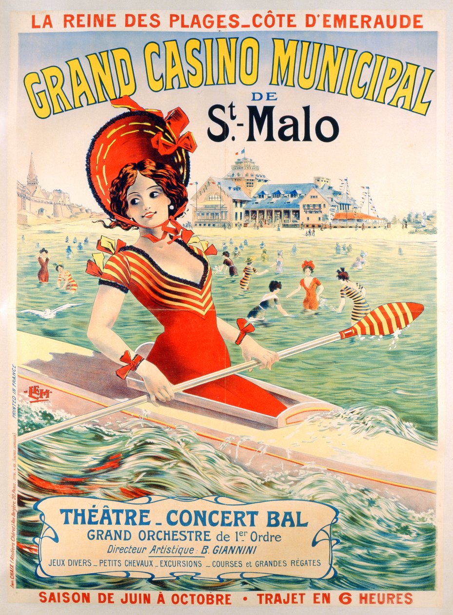 St. Malo Poster by Lem Lem