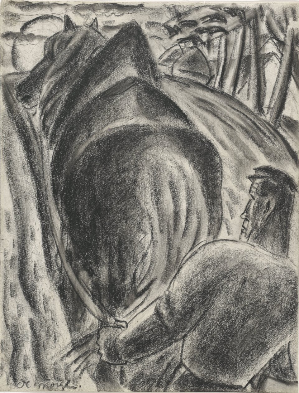 The Morning by Leo Gestel (signed by artist)