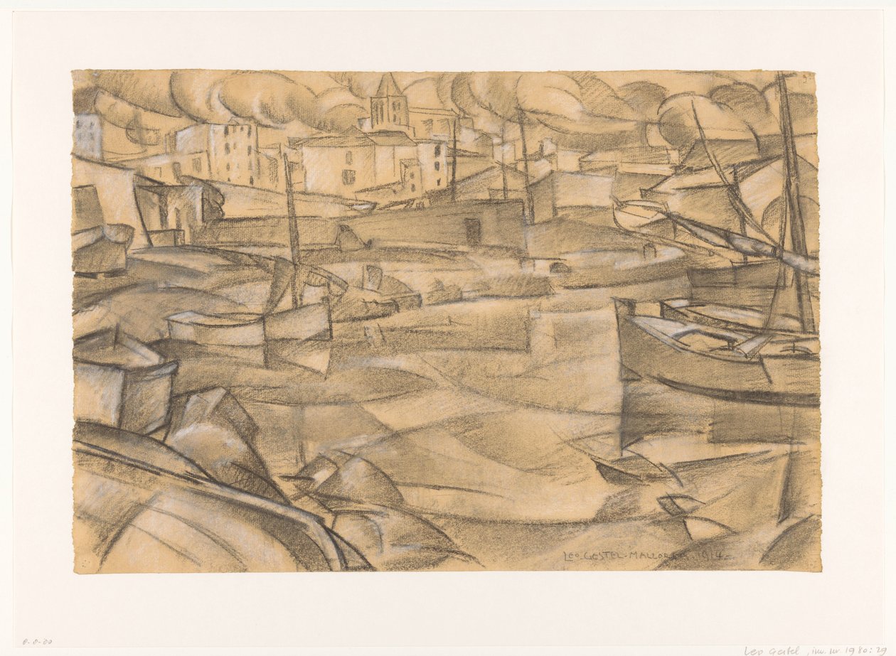 Mallorca - 1914 by Leo Gestel (signed by artist)