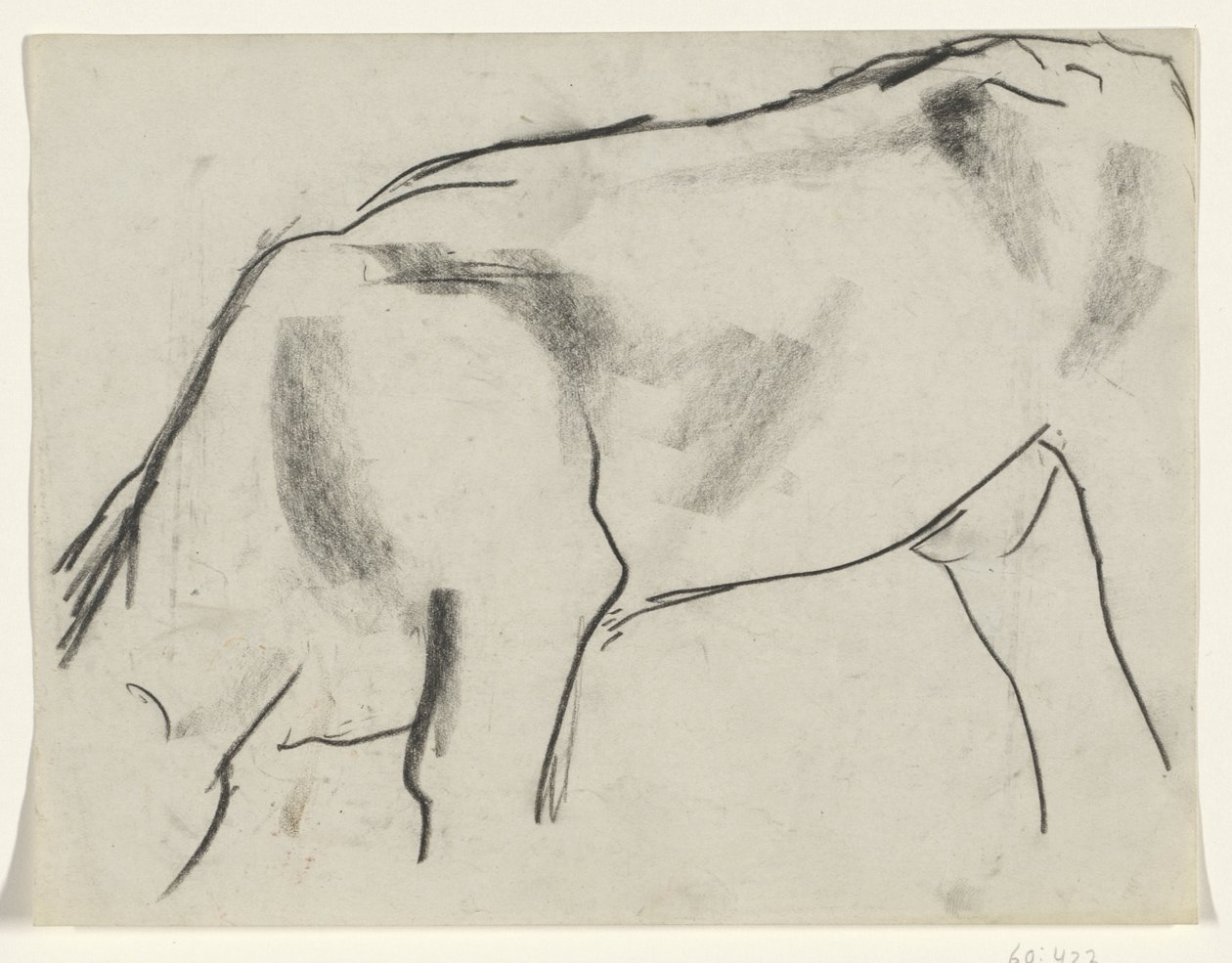 Grazing Cow by Leo Gestel