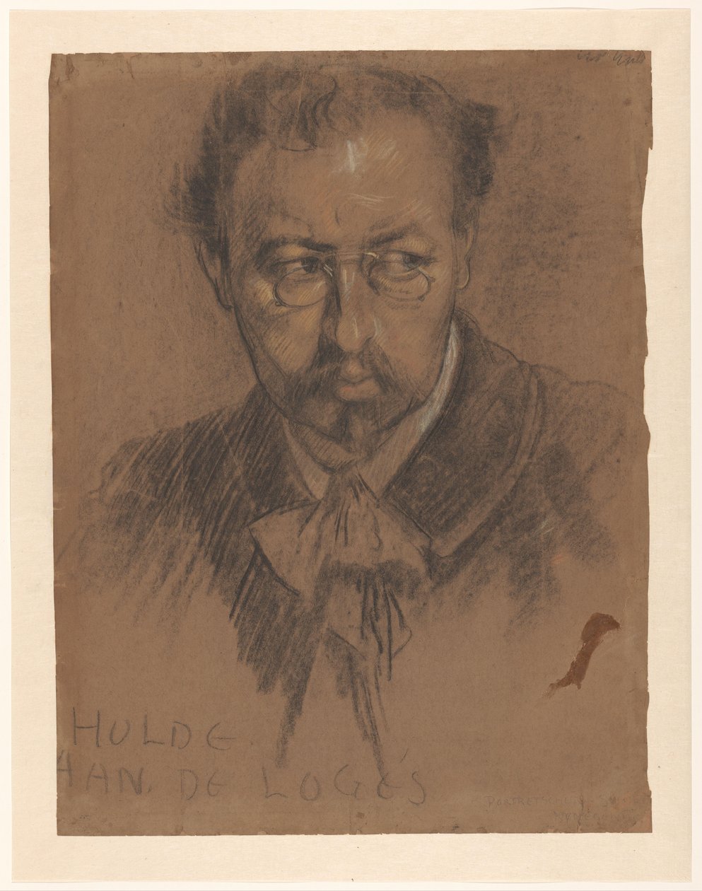 Portrait of Leendert Adriaan Schilt by Leo Gestel