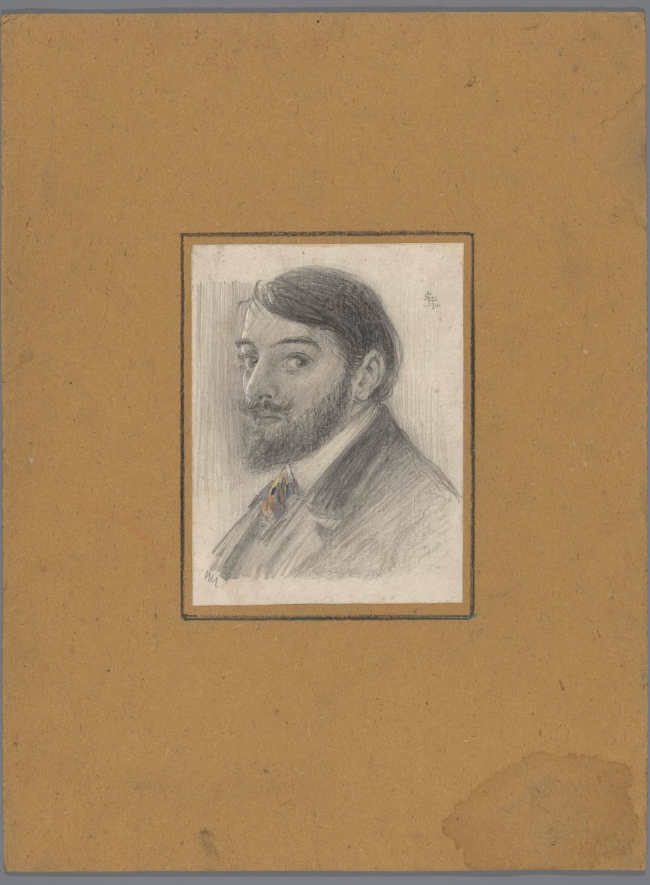 Self-Portrait of Leo Gestel by Leo Gestel
