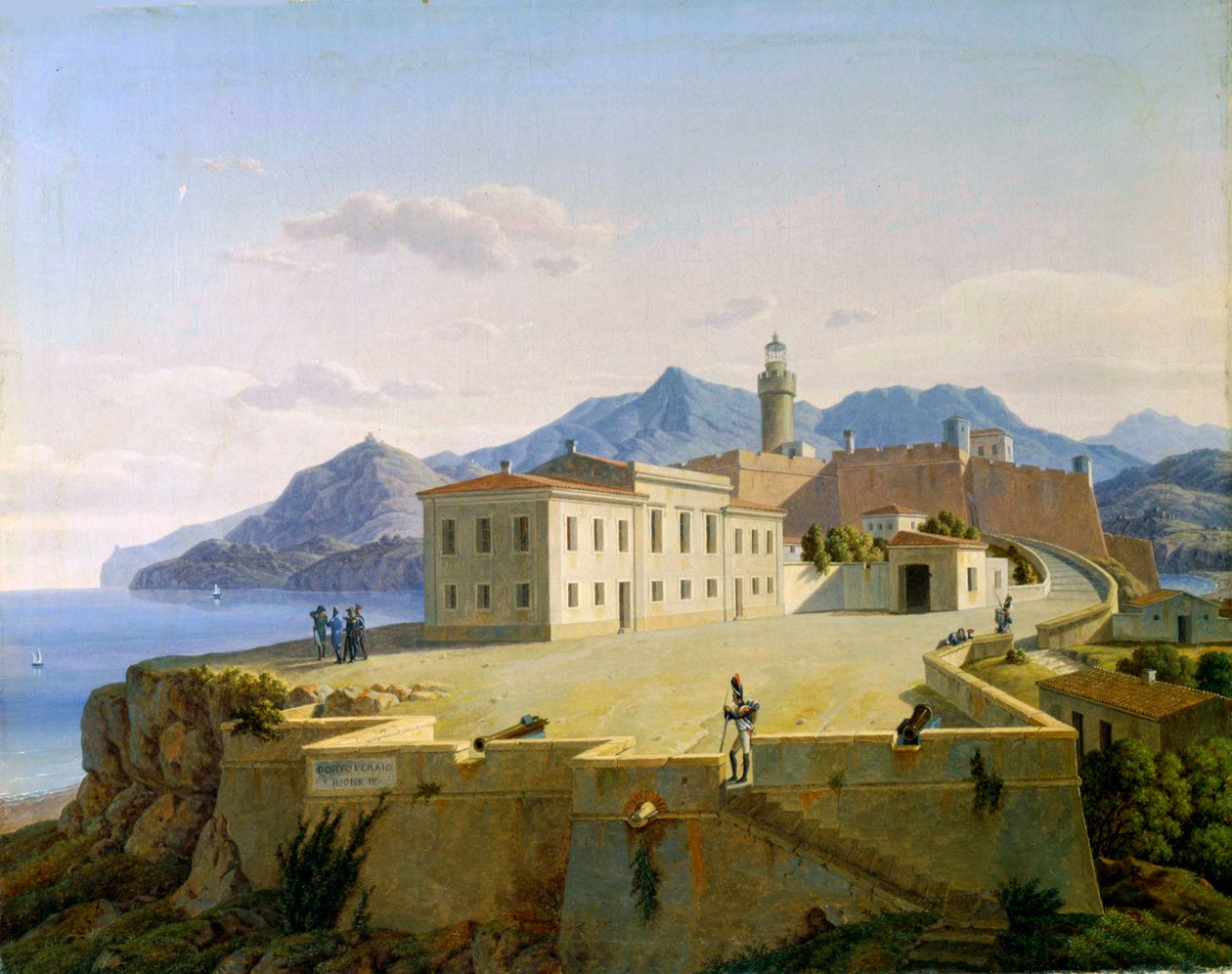 Napoleon Bonaparte in Portoferraio, 1814 by Leo von Klenze