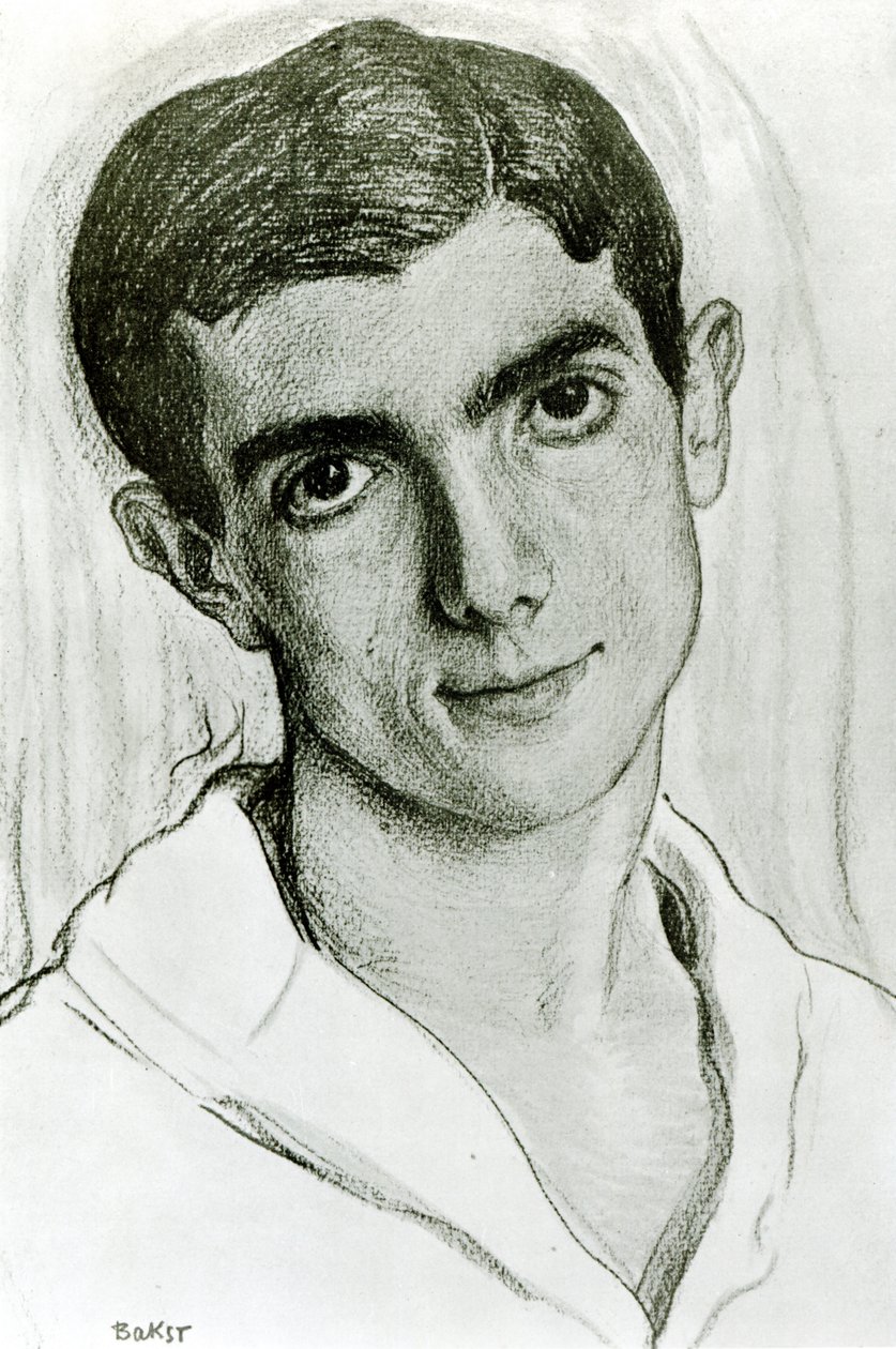 Leonid Massine (1895-1979) by Leon Bakst