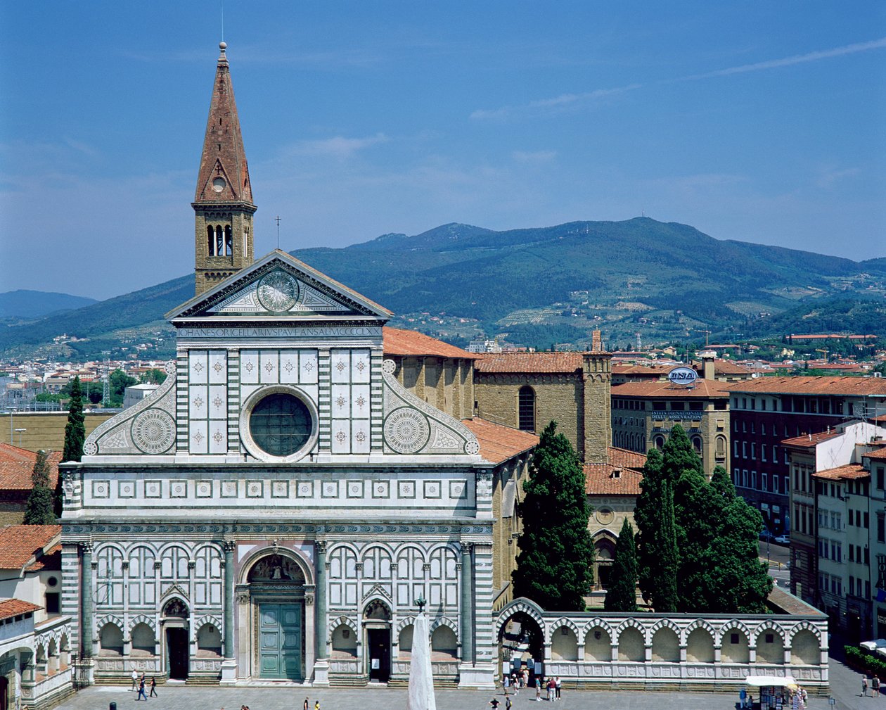 View of Santa Maria Novella by Leon Battista Alberti