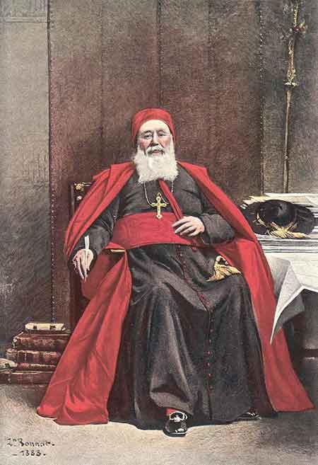 Cardinal Charles Lavigerie, Archbishop of Algiers 1825-1892 by Leon Joseph Florentin Bonnat