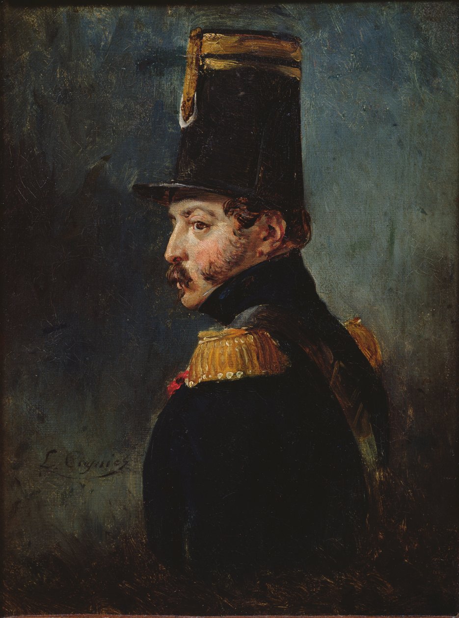 Portrait Presumed to be of General Gaston Auguste de Gallifet by Léon Cogniet