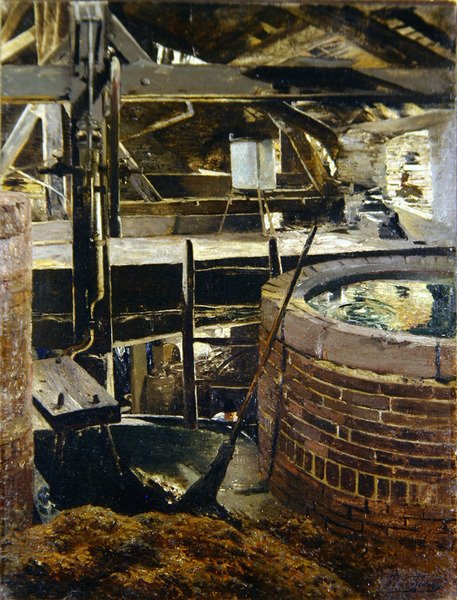 The Old Brewery, 1895 by Leon Henri Marie Frederic