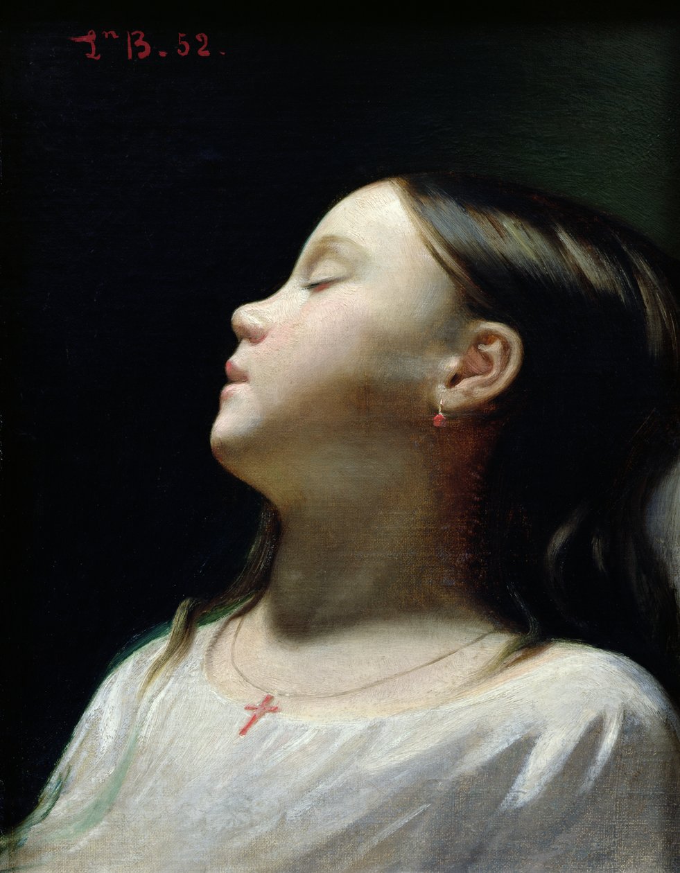 Young Girl Sleeping by Leon Joseph Florentin Bonnat