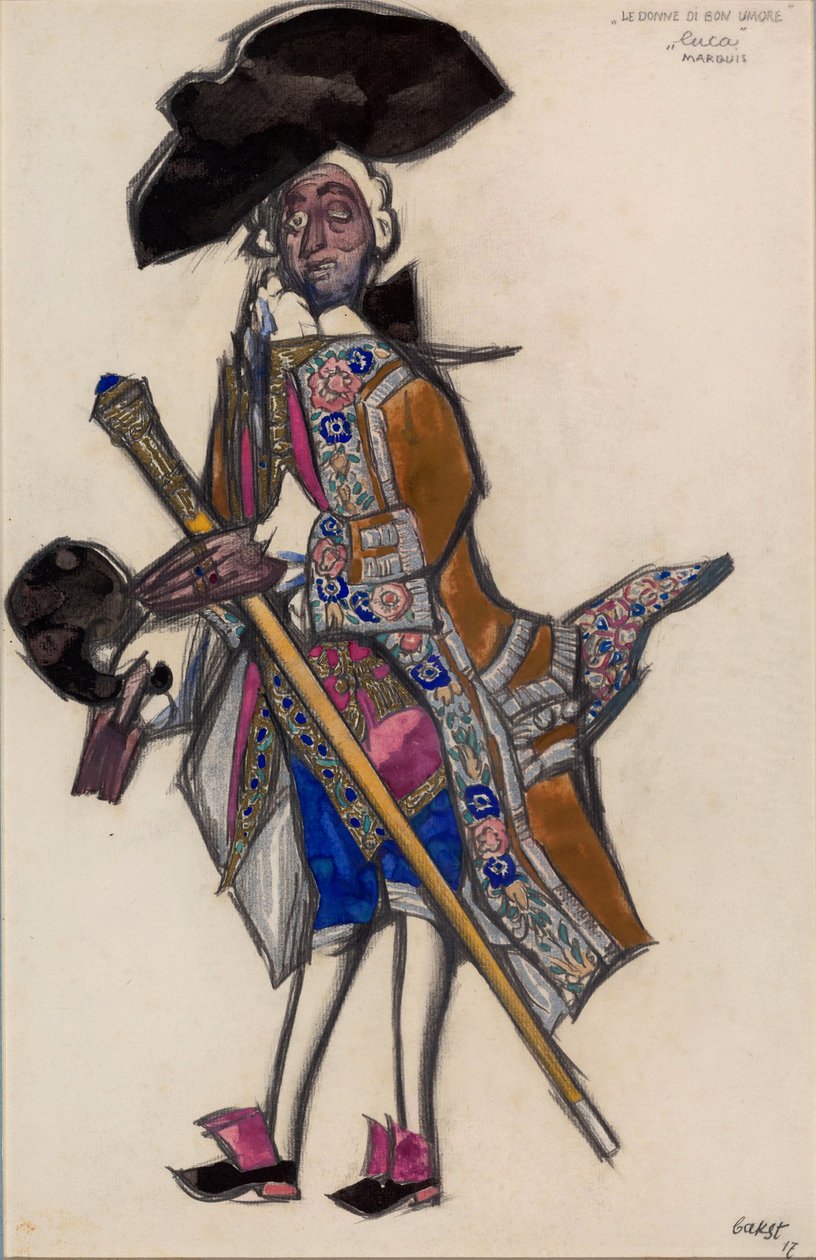 Costume design for the ballet 