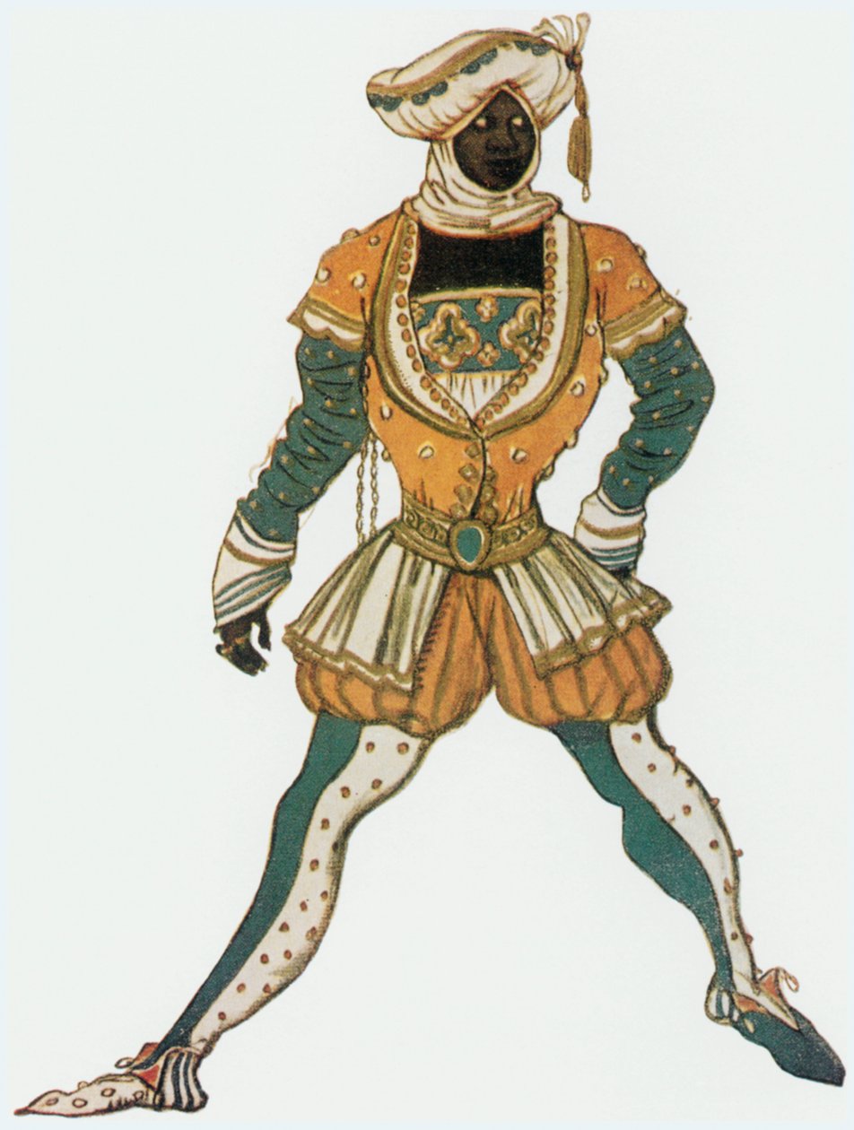 Costume Sketch for a Character in the Ballet 