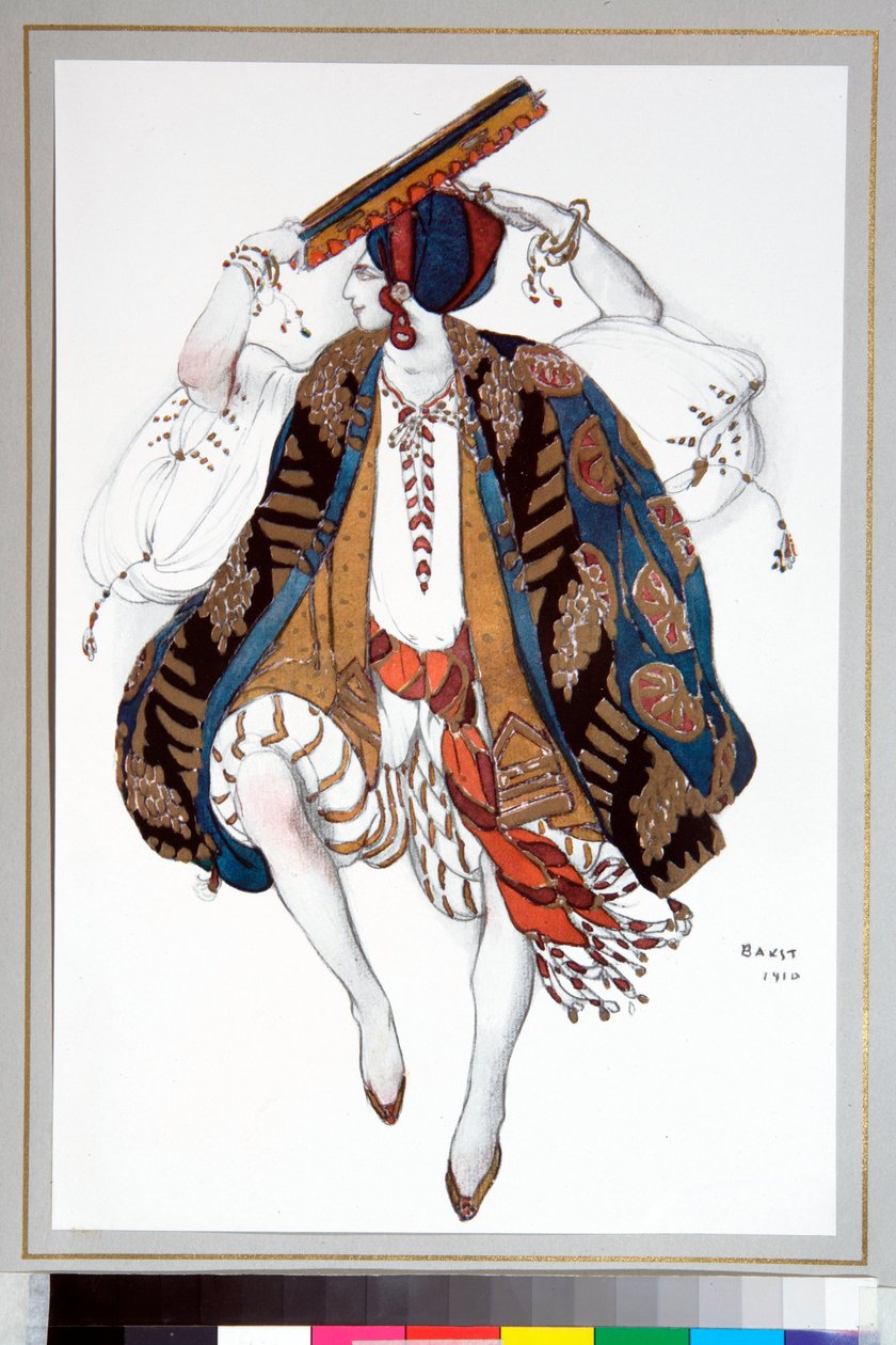 Ballets Russes: Jewish Dancer Costume for the Ballet 