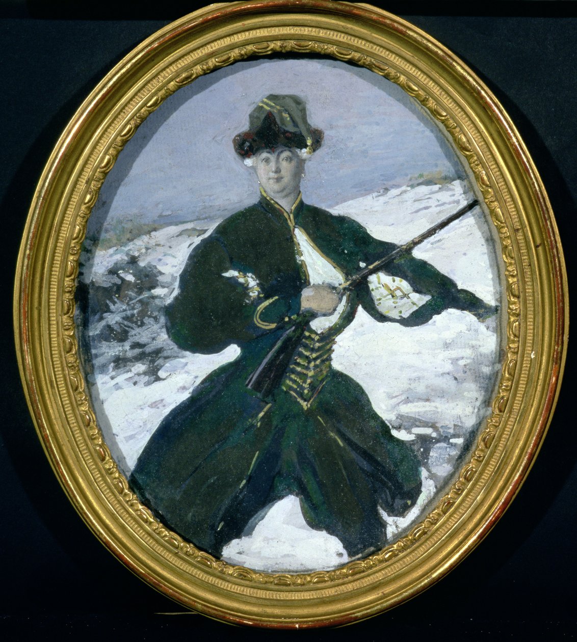 Empress Elizabeth (1709-61) Hunting by Leon Bakst